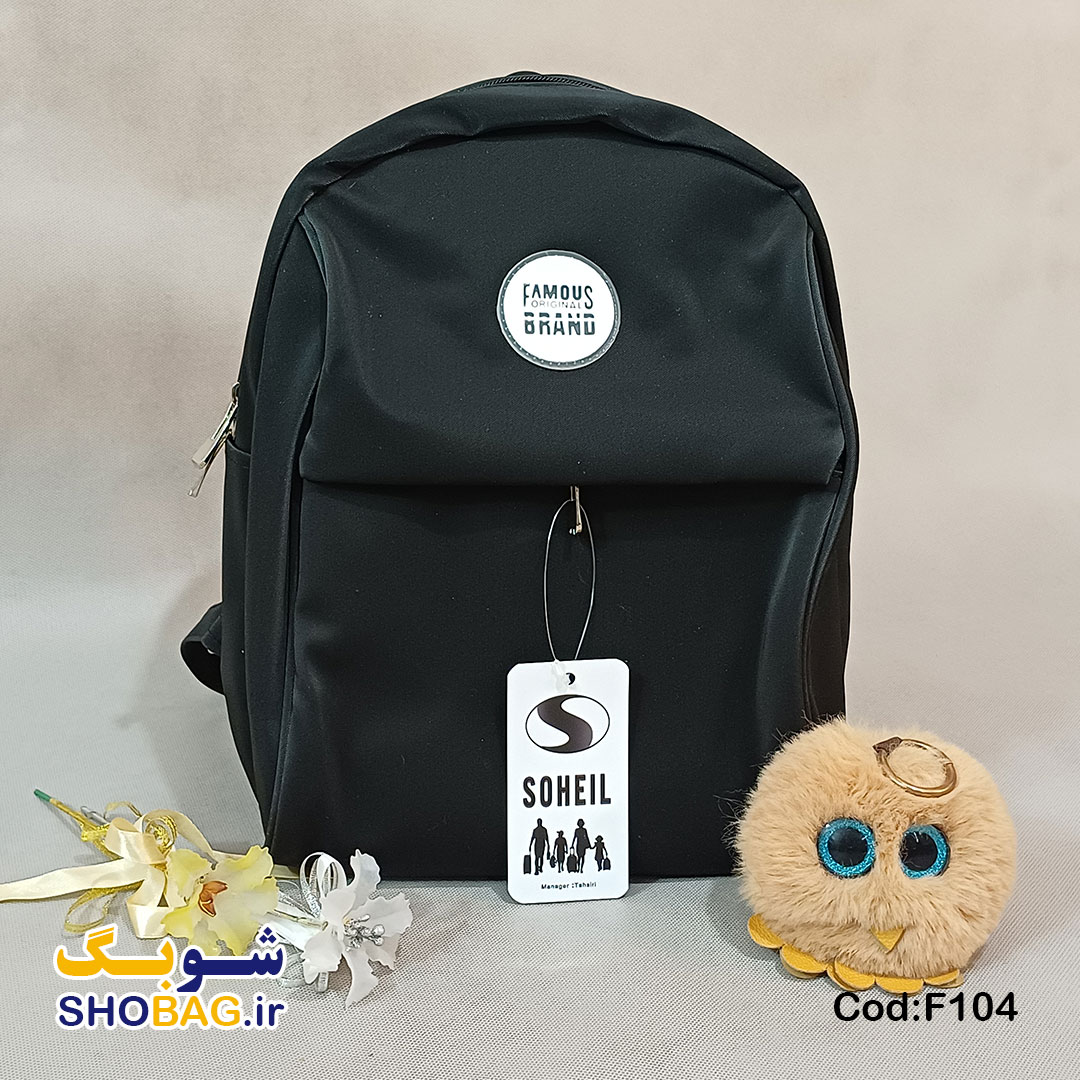 کوله‌پشتی دخترانه اسپرت مانلی کد F104