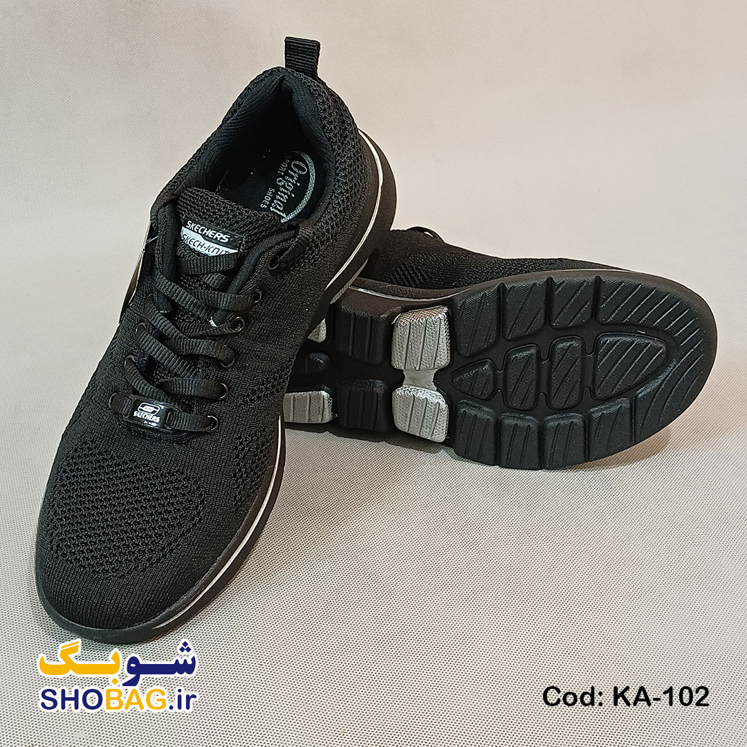 کفش اسپرت مردانه رامیرو فلکس نیت مشکی کد KA102K
